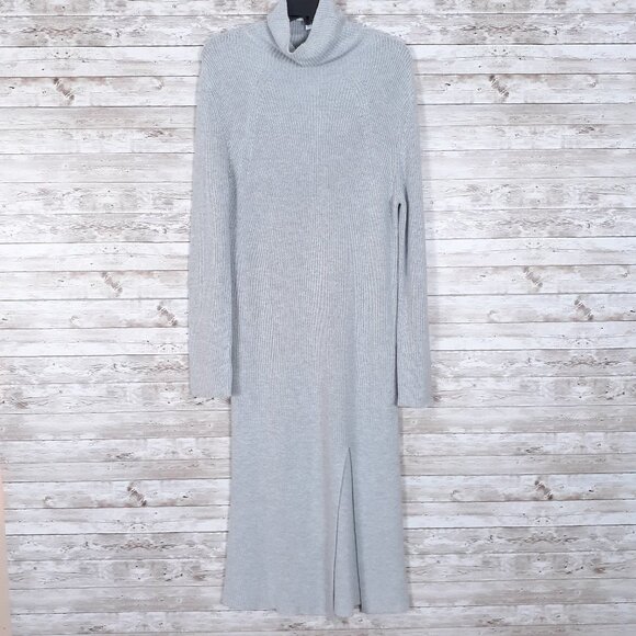 Abound Dresses & Skirts - Abound Womens Sweater Dress M Turtleneck Gray 670A